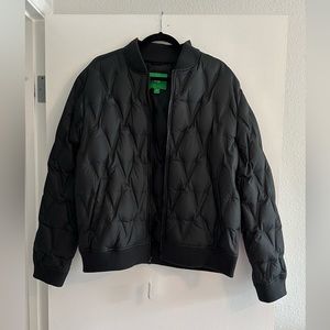 NEW men’s down bomber jacket size Large